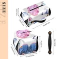 thumbnail image 3 of Pink Cactus Butterflies Napkin Dispenser Leather Paper Napkins Holders Elegant Modern Fancy for Kitchen Dining Room Table Decor, 3 of 7