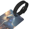 thumbnail image 3 of Sikiie Starry Light White Horse Luggage Tags Privacy Cover ID Label Suitcase Tags Identifiers For School Bags,Suitcases, 3 of 7