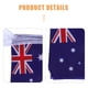 thumbnail image 2 of KAKOWELY 1 juego de banderines con bandera australiana, decoración para fiesta del Día de Australia, banderín colgante con bandera australiana., 2 of 5