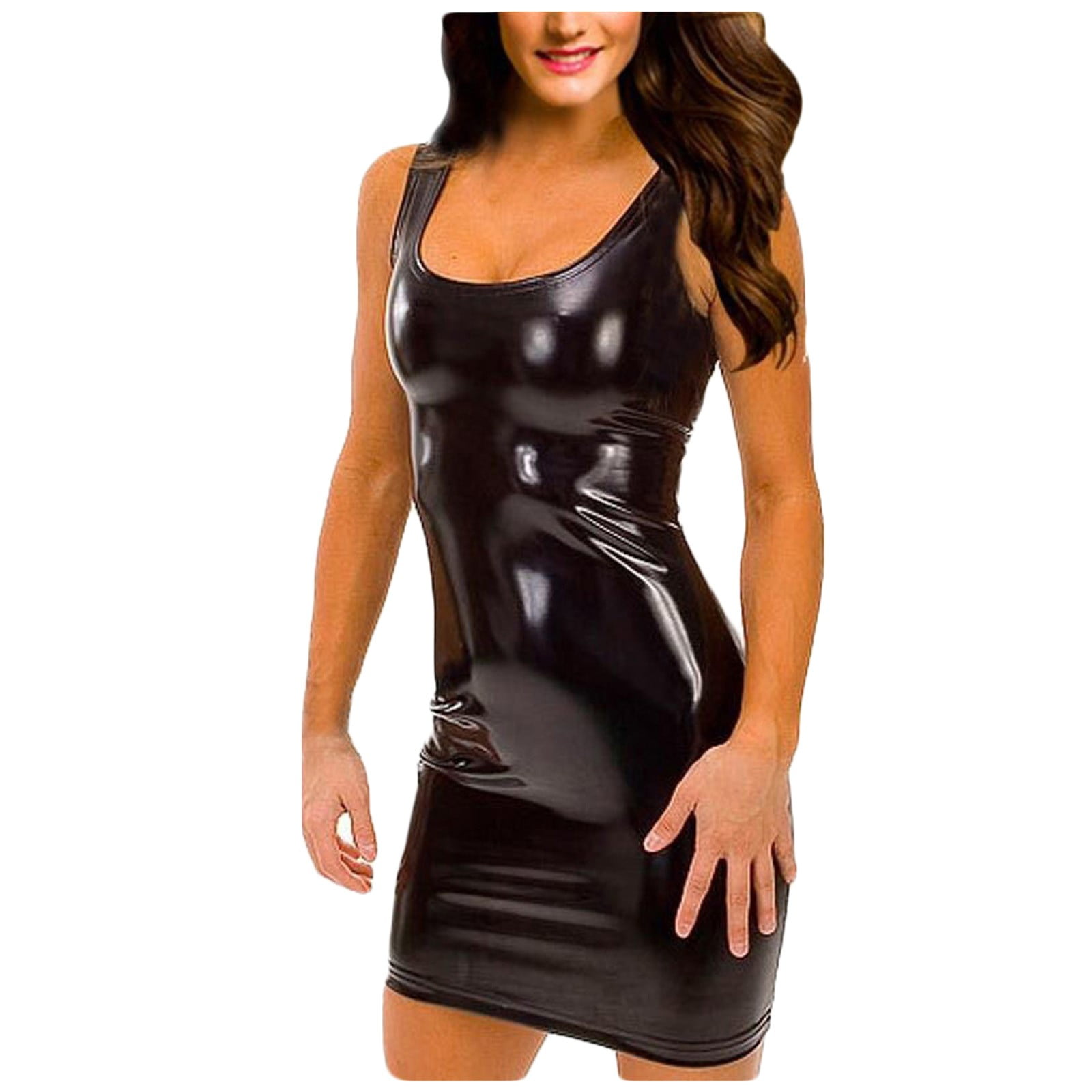 Girls In Leather Dress
