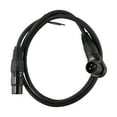 thumbnail image 4 of Right Angle Xlr Male To Female 3Pin Mic Cord Mixer Microphone Speaker Power Amp 1M, 4 of 9