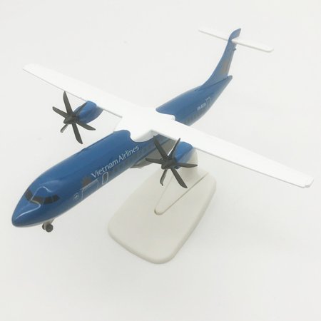 ?20CM Vietnam Airlines ATR Airplane Model Aircraft With Wheels Landing Gears AGES 14+