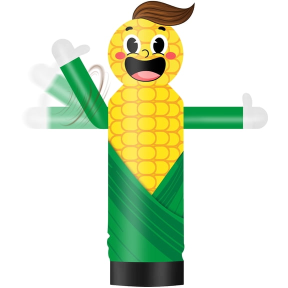 Inflatable Wavers Corn One-Arm Waving Tube Man Wacky Wavy Dancing Guy for Outdoor Decoration Advertising Business Promotion (Blower Not Included)