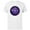 White, variant on Marvel Hawkeye Kate Bishop Purple Arrow Icon - Short Sleeve Cotton T-Shirt for Adults - Customized-Black