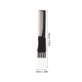 thumbnail image 2 of HONITANO 4Pcs Metal Comb For Men Hair Styling Volume Creation Curly Hair Effect, 2 of 8