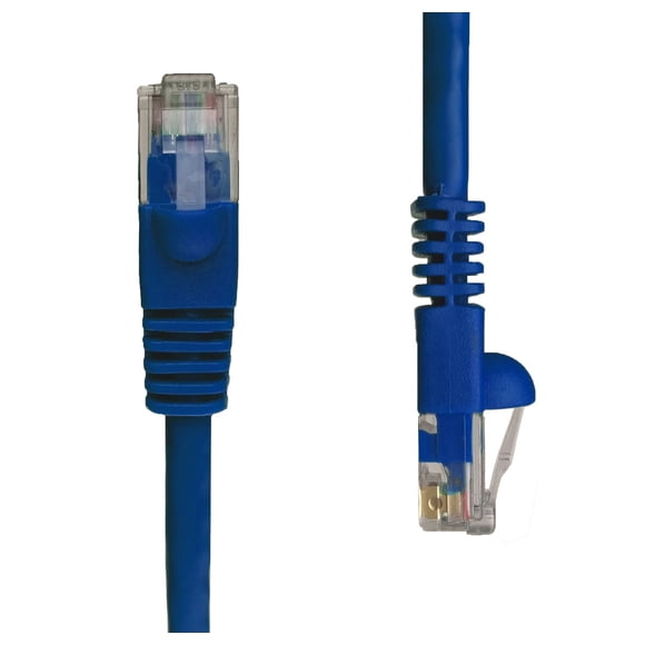 NTW 3' Cat5e Snagless Unshielded (UTP) Network Patch Cable - Blue - 345-U5E-003BL