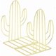 thumbnail image 1 of Bookends Metal Book Ends Heavy Duty Modern Decorative Cactus Bookend Bookshelf Decor for Home Bedroom Library Office, 1 of 4