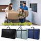 thumbnail image 4 of 150l Large Zipper Comforter Storage Bags, Folding Clothes Storage Bag With Reinforced Handle, Under Bed Storage Bag For Bedding, Blanket, Cloth, Pillo, 4 of 5