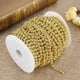 thumbnail image 2 of 25m/Rollo Galvanoplastia Perlas de Alambre de Perla Guirnalda Cuerda DIY Decoración de la Boda Diámetro 6mm (Oro) Ecomeon no, 2 of 6
