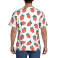 thumbnail image 2 of Rocae Strawberries for Men's Moisture-Wicking Crew Tee - T-Shirt for Sports, Outdoor Activities, and Casual Wear3X-Large, 2 of 9