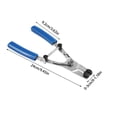 thumbnail image 3 of Fiudx Alicates para Extraer Pistones de Freno de Motocicleta, Construcción Metálica Resistente, Mango Ergonómico Antideslizante, Extracción Eficiente de Pistones, Mantenimiento de Vehículos Todoterre, 3 of 7