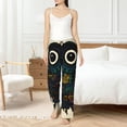 thumbnail image 6 of Lsque Owl with Mandala Print Women's Pajama Pants, Lounge Pant - Comfortable Home Wear,Elastic Waistband, Stylish Design-Large, 6 of 9