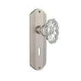 thumbnail image 4 of Nostalgic Warehouse Deccha_Prv_234_Kh Vintage Chateau Fluted Crystal Privacy Door Knob Set, 4 of 7
