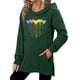 thumbnail image 2 of TaTaai Women's long sleeve hooded top, slim fit lightweight, classic fashion, side slit with pockets, soft fabric, Valentine's Day outfit, daily commute & casual gatherings Gift, 2 of 6