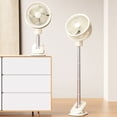 thumbnail image 4 of Desk Fan, Small Stand Fan Detachable Auto Oscillating  for Camping, 4 of 7