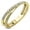 Gold, variant on Women's Fashion Simple Two-color Copper Silver-plated Ring