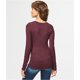 thumbnail image 2 of Suéter de Manga larga Aeropostale morado extra pequeño Pullover, 2 of 2