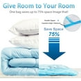 thumbnail image 4 of 10 Pack XL Vacuum Seal Storage Bags - Extra Large Space Saver Bags for Clothing, Blankets, and More, 4 of 9