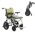 thumbnail image 3 of Culver Mobility -KANO- (only 35lbs) Foldable Electric Wheelchair, Travel Size, User-Friendly - Green, 3 of 8