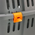 thumbnail image 3 of Ferplast Jet Pet Carrier: Value Dog Carrier Suitable for "XS" Dog Breeds & Small Cats, 22L x 14.5W x 13H inches, Orange, 3 of 5