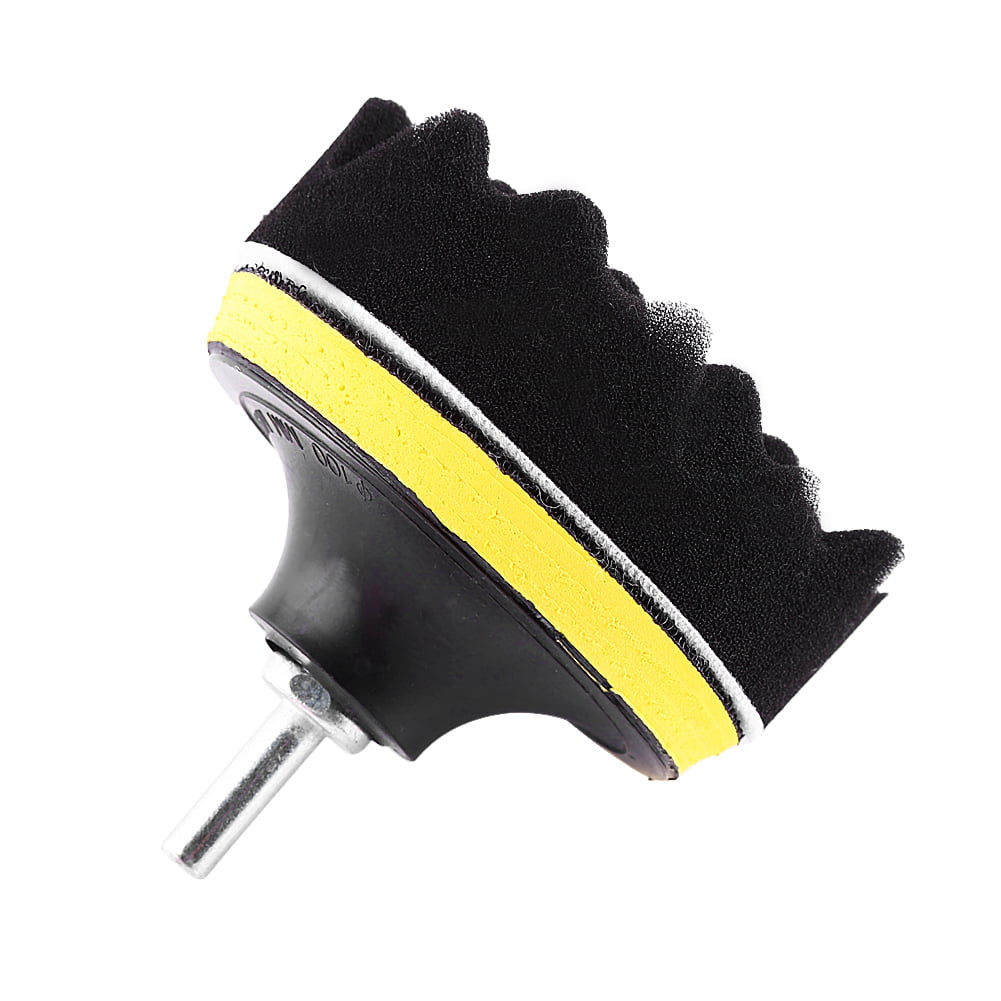 Tebru 10Pcs Sponge Polishing Buffing Waxing Pad For Auto Car Polisher