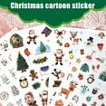 thumbnail image 3 of 40x Cartoon Christmas Pattern DIY Stickers Children's Gift Snowflake Santa Clau>, 3 of 8