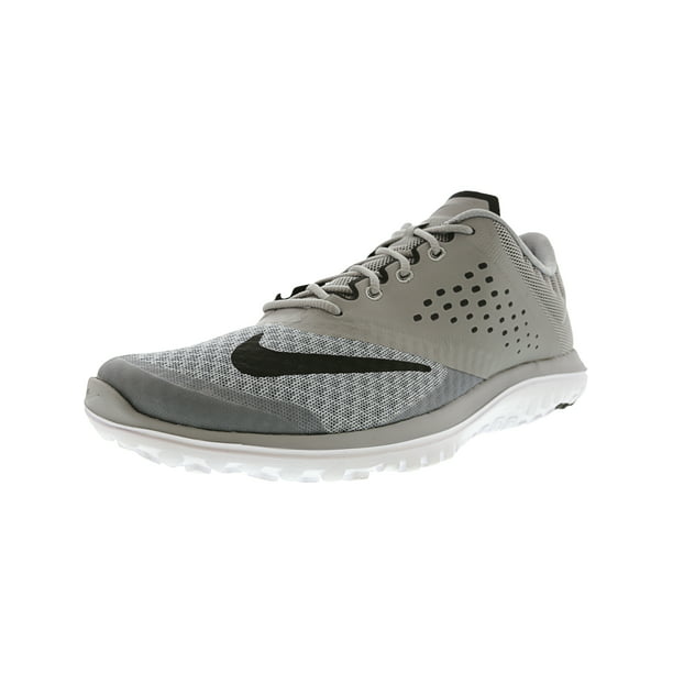 Nike Men's Lite Run 2 Wolf Grey / Black - White Running Shoe - Walmart.com
