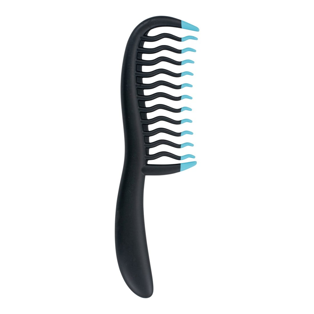 Conair THE CURL COLLECTIVE Wavy Hair Comb, Black, 1 Count