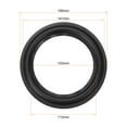 thumbnail image 2 of Uxcell 6.1 Inch Speaker Rubber Edge Folding Ring Horn Replacement Parts for Speaker  Black, 2 of 3