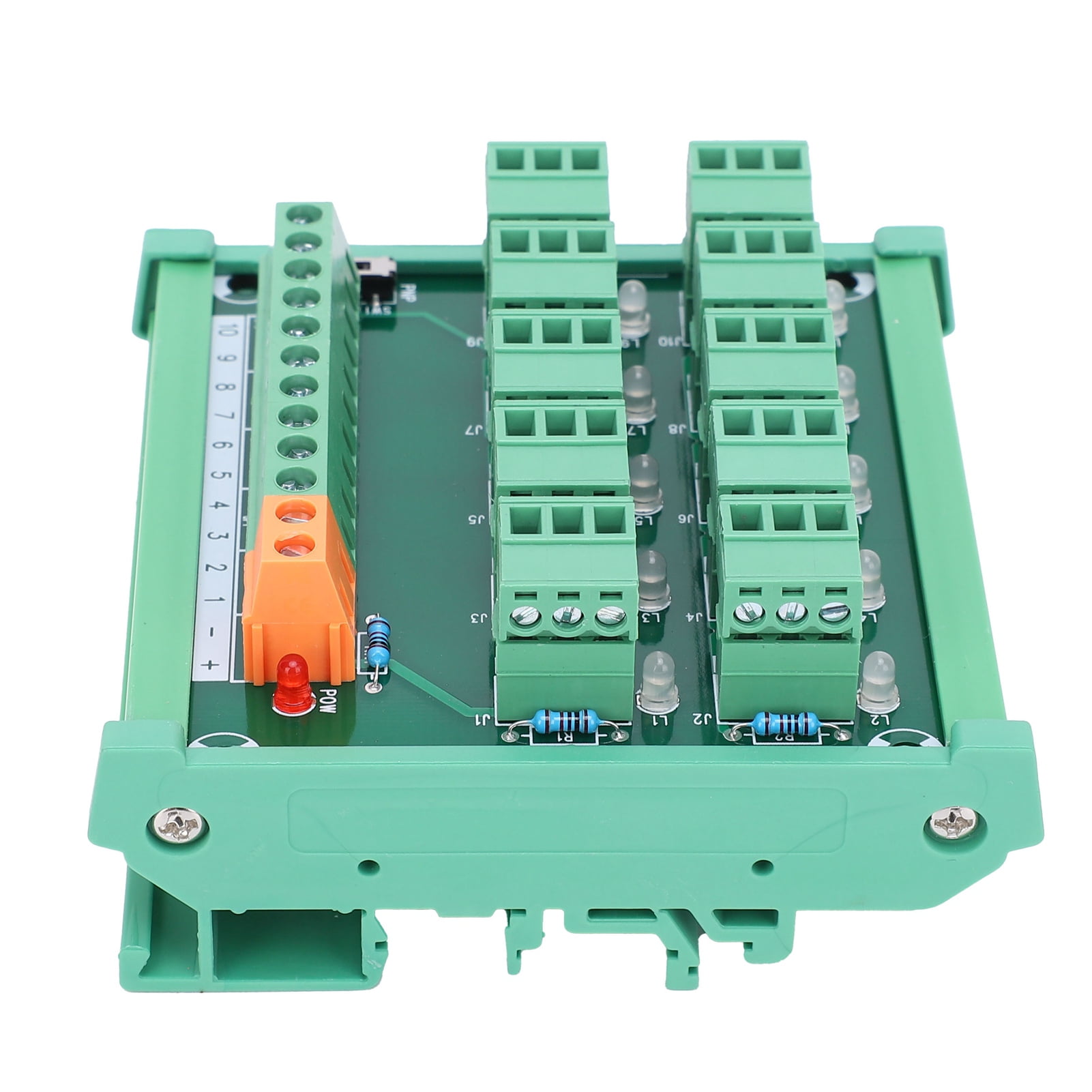 DIN Rail Terminal Block, Terminal Block Block 3Wire NPN PNP Output KP