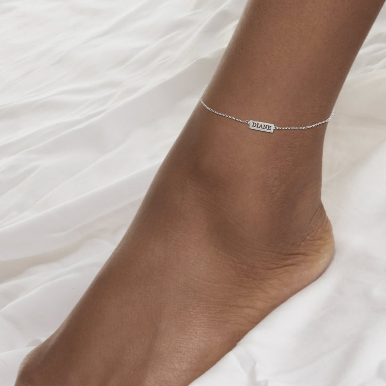 Ankle Bracelet History Gold Name Ankle Bracelet Gold Name Anklet