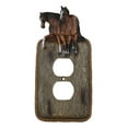 thumbnail image 6 of Set Of 2 Novelty Western Country Equine Horses Double Receptacle Outlet Plates, 6 of 10