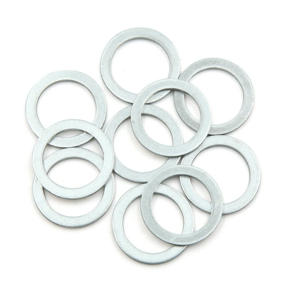 10pcs Engine Oil Crush Washers Drain Plug Gaskets 22mm ID. 30mm OD. for Auto Car