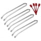 thumbnail image 1 of Pinzas para Girar Salchichas, Pinzas para Cocinar en la Cocina, Pinzas para Barbacoa para Asar, Pinzas para Parrilla de Salchichas, Pinzas de Cocina con Manejar D, 1 of 5