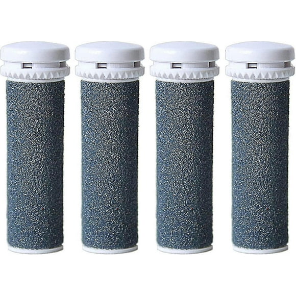 Emjoi Micro Pedi Extra Coarse Replacement Rollers 4-Pack, Durable Foot File Refills