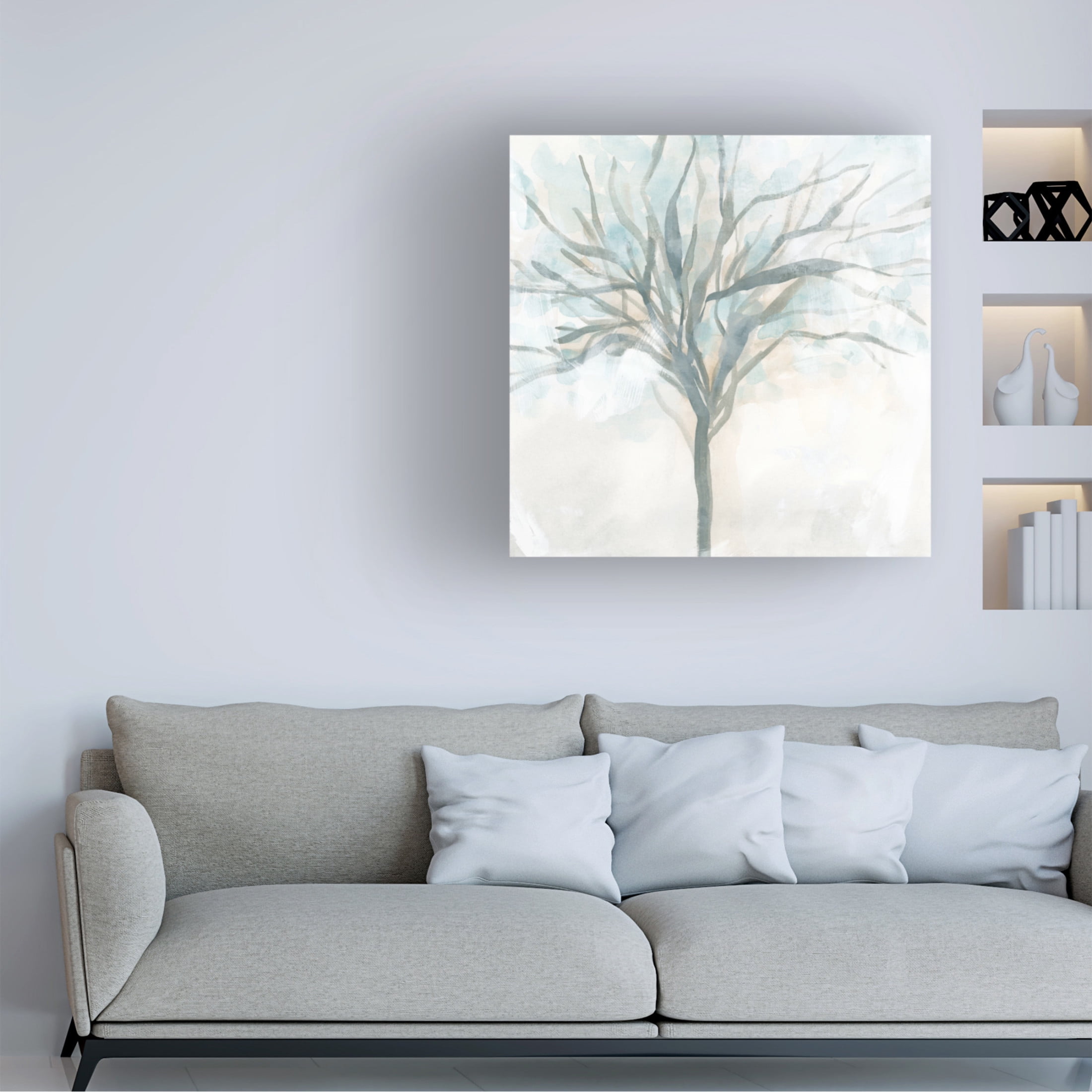 Trademark Fine Art June Erica Vess Arbor Impasto II Canvas Wall Art