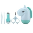 thumbnail image 3 of Baby Nail Kit, Infant Nail Clippers Stainless Steel  For Nail Care Blue, 3 of 8