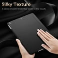 thumbnail image 2 of Étui Ultra Mince Compatible avec Ipad 2018 / Ipad 2017 Modèle 9.7 Pouces - Étui Intelligente avec Dos Caoutchouté - Magnétique avec Fonction Veille / Réveil Automatique - Noir, 2 of 4