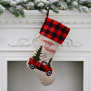 Merry Christmas Stockings Kitchen Sponge - Set of 2