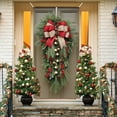thumbnail image 7 of Kdkad Christmas Door Cover 35x71 Inch Polyester Holiday Door Xmas Decoration for Indoor Outdoor, Christmas Party Festival Home Front Door Cover Decor, 7 of 7