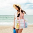 thumbnail image 5 of Transparent Beach Storage Organizer For Outdoor Camping Swimming And Travel Activities With Front Pocket And, 5 of 5