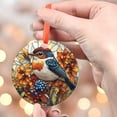 thumbnail image 4 of Carolina Wren 3 Ceramic/Acrylic Christmas Ornament, Sweet Love Celebration, Thanksgiving Table Highlight, Loving Mother Highlight, Treasured Memory 2025 Gift, 4 of 5