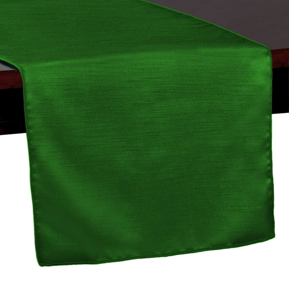 Ultimate Textile Reversible Shantung Satin - Majestic 14 x 90-Inch Table Runner