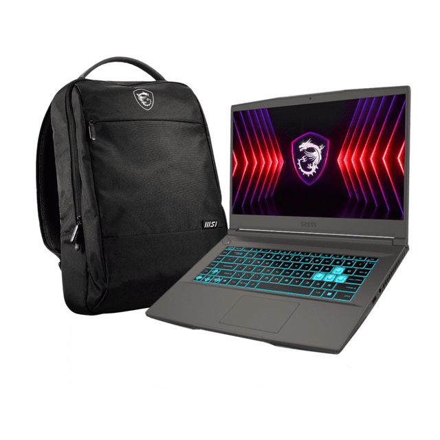 Laptop Gamer MSi Thin 15 B12VE 15.6 Full HD Intel Core i5 16GB RAM 512GB SSD NVIDIA GeForce RTX 4050 Windows 11 Home Gris + Mochila MSI
