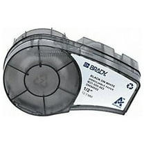 Brady Label/RibbonCartridge,White,Matte,1/2inW M21-500-403