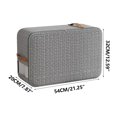 thumbnail image 3 of DcGZvy Storage Containers Cloth Portable Storage Bins Large Capacity Dormitory Storage Bag Cube Storage Bin Garage Storage Savings, 3 of 5