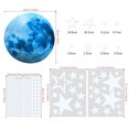 thumbnail image 3 of Blue Luminous Stickers 435pcs Moon Luminous Stars Wall Stickers Ceiling Decoration Fluorescent Sticker for Rooms, 3 of 4
