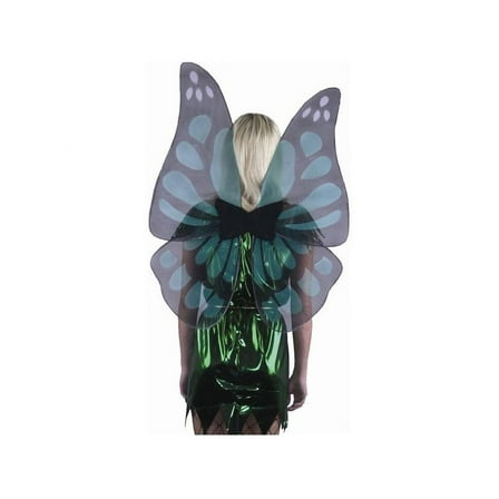 Jade & Black Butterfly Costume Wings