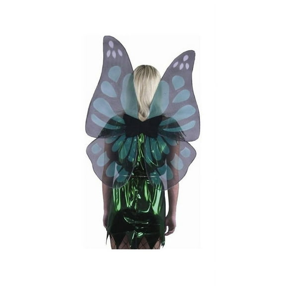Jade & Black Butterfly Costume Wings