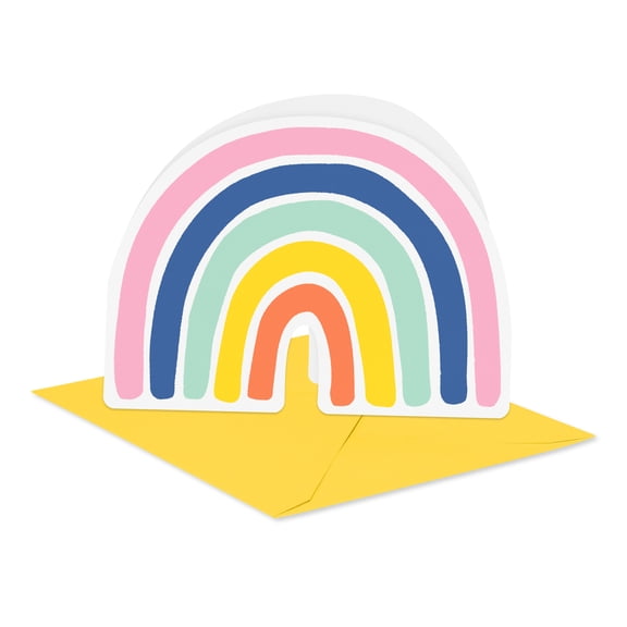 American Greetings All Occasion Blank Rainbow Stationery Notes (10-Count)